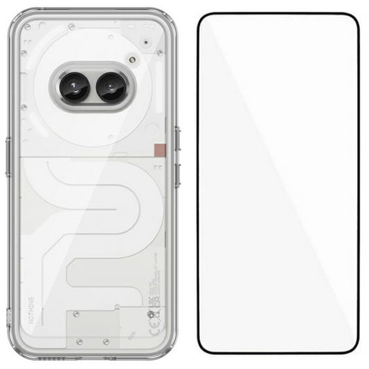 Nothing Phone (2a) Transparente Handyhülle – Aus TPU & Acryl, mit Schutzglasfolie