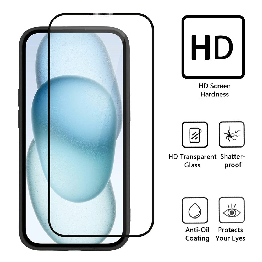 Nothing Phone (2a) Transparente Handyhülle – Aus TPU & Acryl, mit Schutzglasfolie