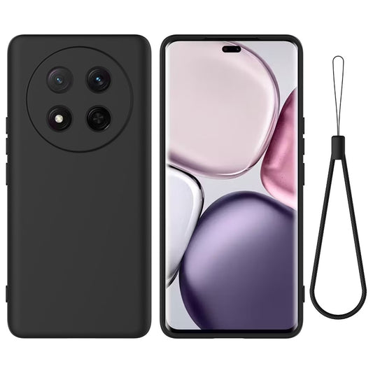 Honor X60 Pro 5G / Honor X9c 5G / Honor Magic7 Lite 5G Handyhülle – X9c 5G / X60 Pro 5G Flüssigsilikon- mit Handschlaufe