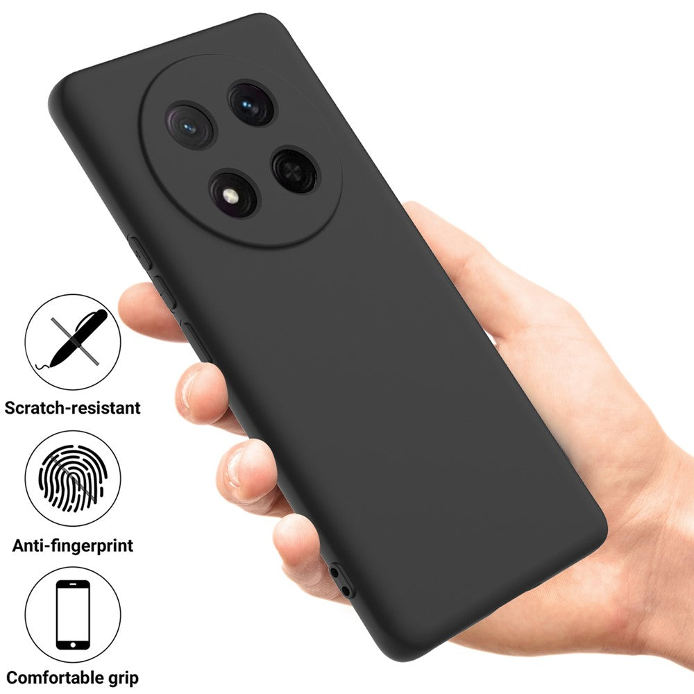 For Honor Magic7 Lite 5G / X9c 5G / X60 Pro 5G Case Liquid Silicone Phone Back Cover with Hand Strap
