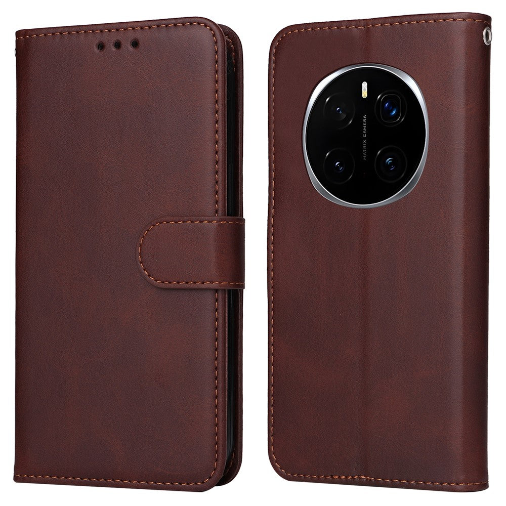 For Honor Magic7 Pro 5G Case Wallet PU Leather Folio Flip Phone Cover