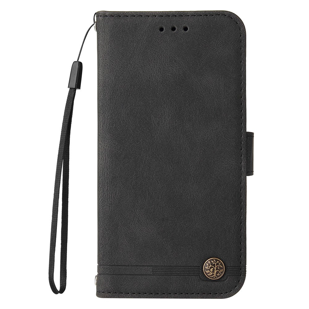 For Honor Magic7 Pro 5G Leather Wallet Cases Skin Touch Phone Cover Stand with Strap