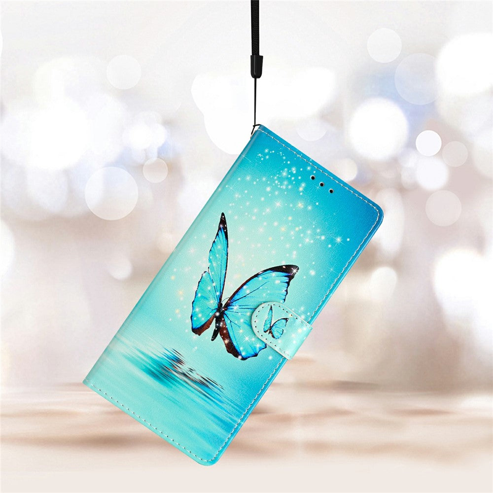 For Xiaomi 15 Pro Wallet Case PU Leather Pattern Printing Stand Phone Cover with Strap