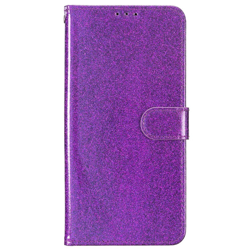 For Xiaomi 15 Wallet Case Glitter Anti-Scratch Leather Phone Cover Stand