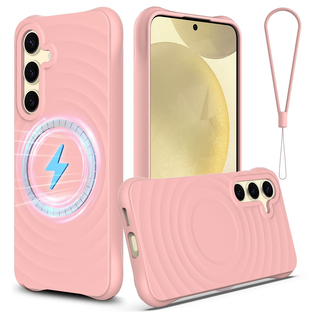 Galaxy S25 Magnetische Silikonhülle
