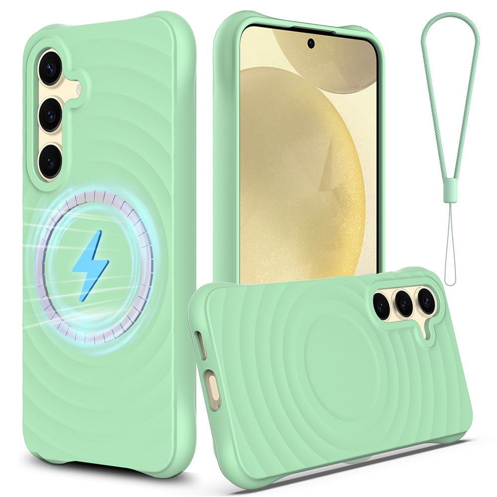 Galaxy S25 Plus Magnetische Silikonhülle