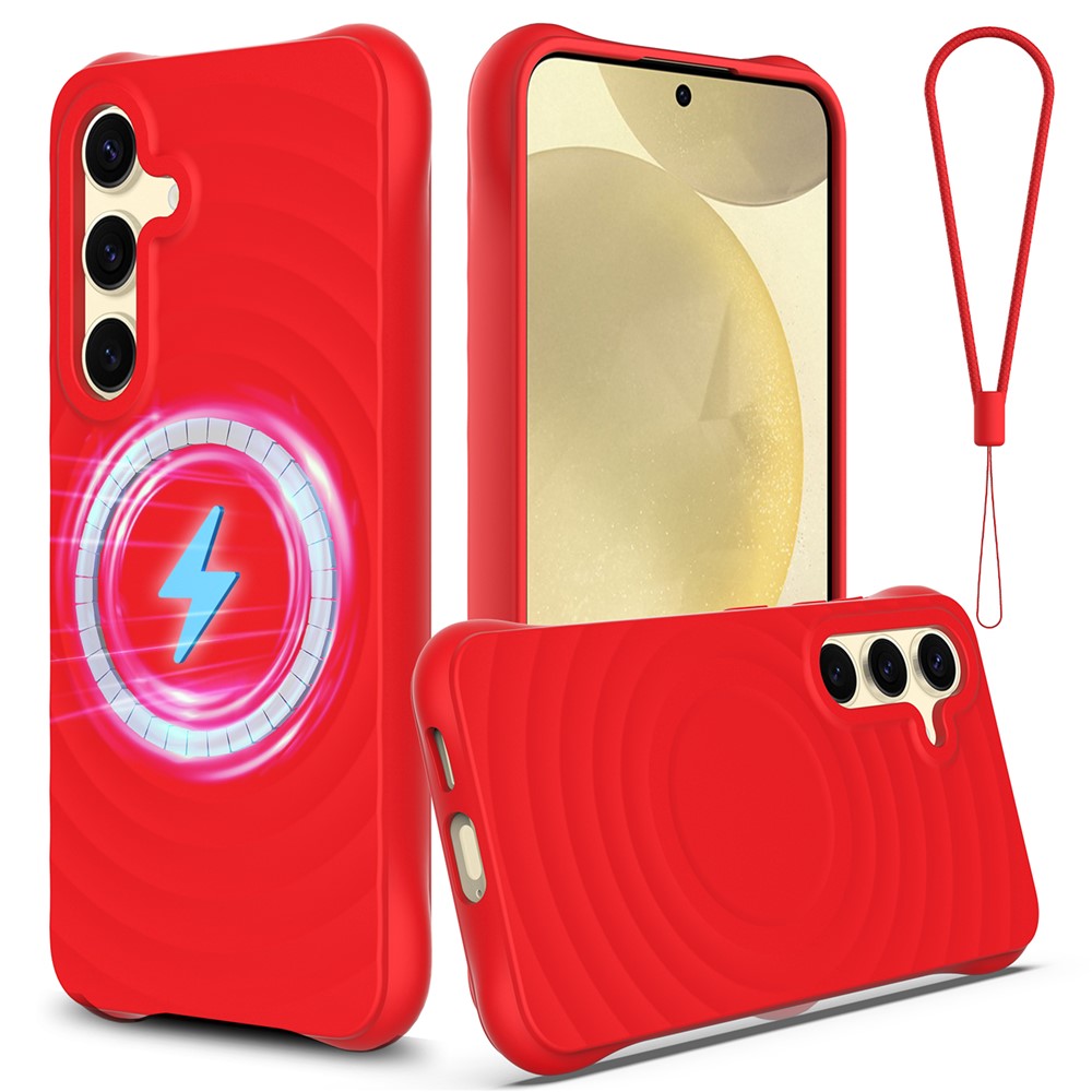 Galaxy S25 Plus Magnetische Silikonhülle