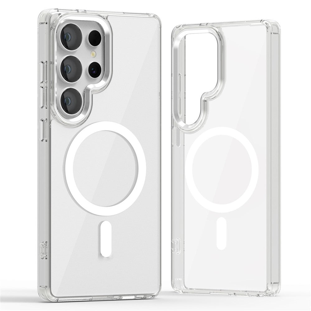 Galaxy S25 Ultra Magnet-Hülle – Transparent & Kratzfest