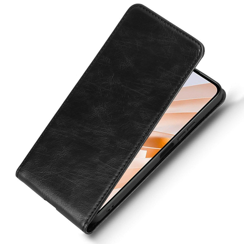 Phone Case For Xiaomi Redmi 13 4G / Note 13R 5G / Poco M6 4G Magnetic Vertical Flip Leather Cover with Card Slot