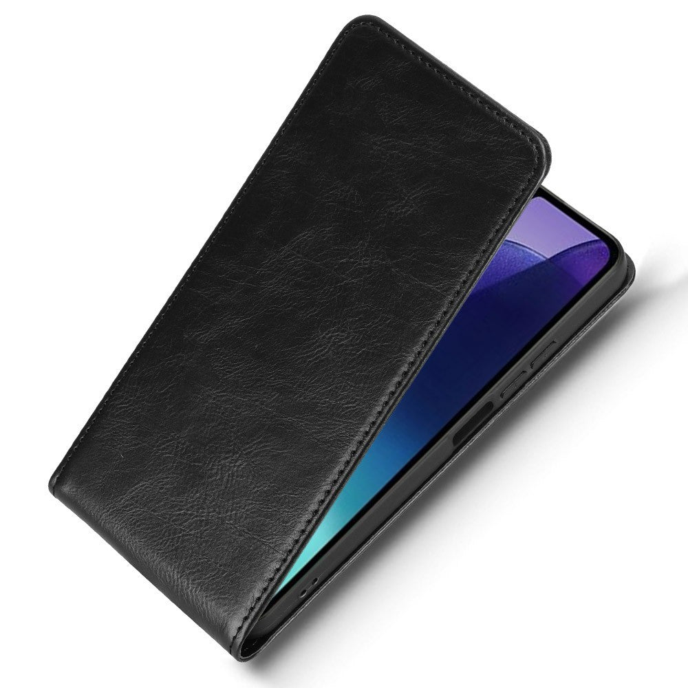 For Xiaomi Redmi 14C 4G / 14R 5G Case with Card Slot  Magnetic Vertical Flip Leather Phone Cover