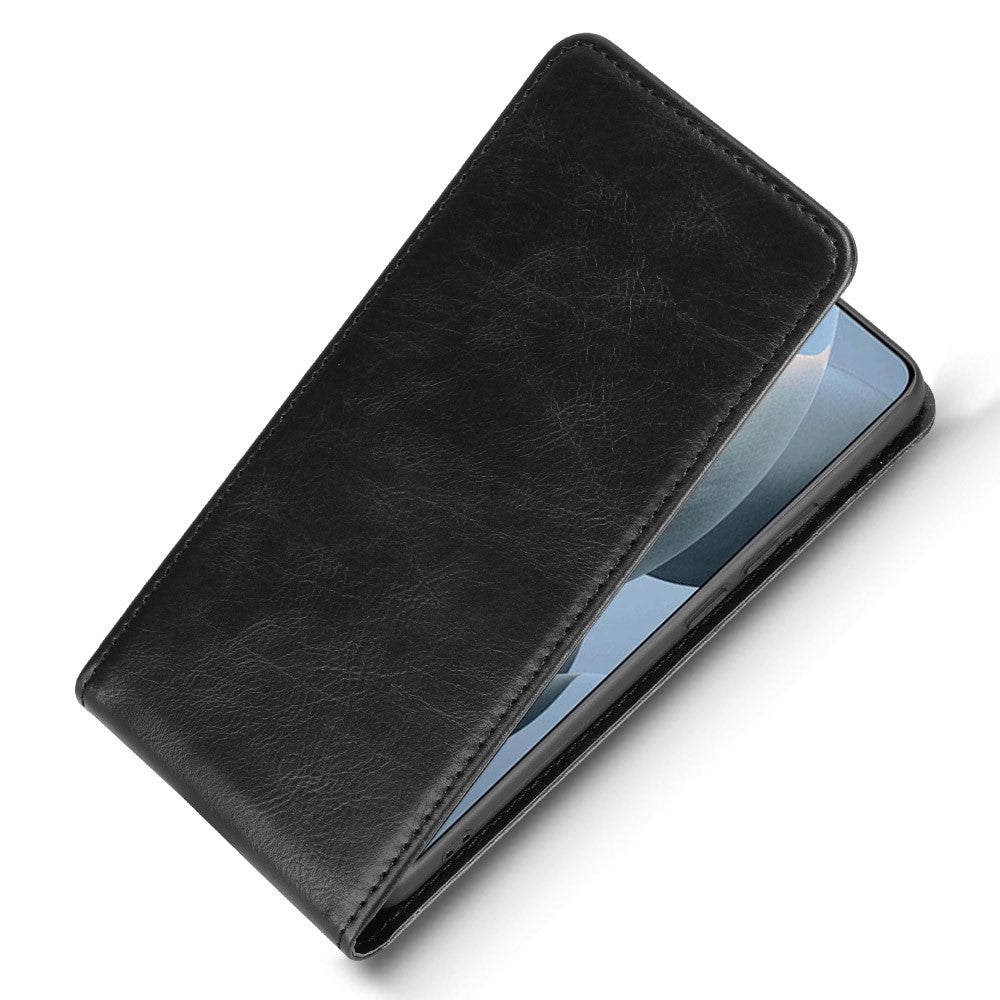 For Xiaomi Poco X6 Pro 5G  /  Redmi K70E 5G Case with Card Slot Magnetic Vertical Flip Leather Phone Cover