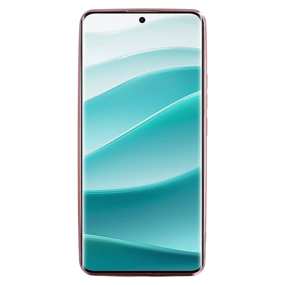 KADEM For Xiaomi Redmi Note 14 Pro 5G / Poco X7 5G Case Ring Kickstand TPU Flowers Phone Cover Gradient Glitter