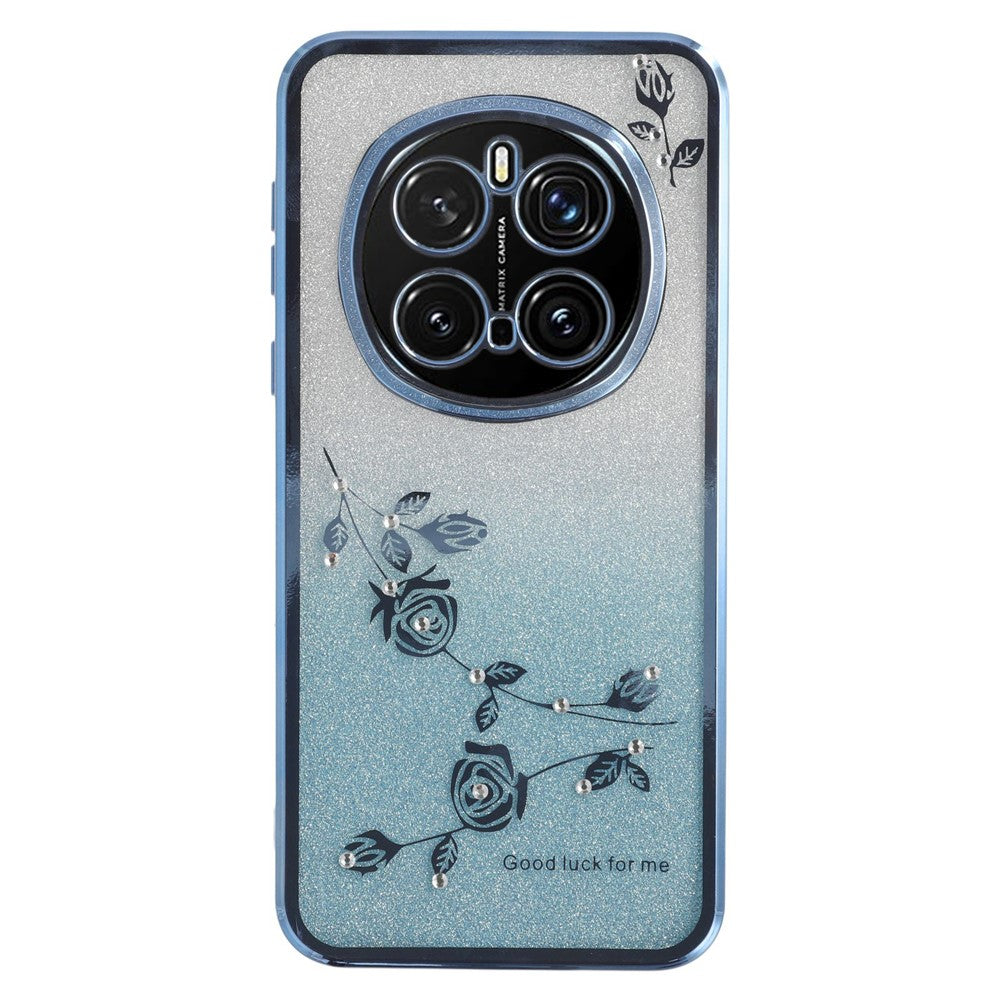 KADEM For Honor Magic7 Pro 5G Case Flower TPU Flexible Gradient Phone Cover