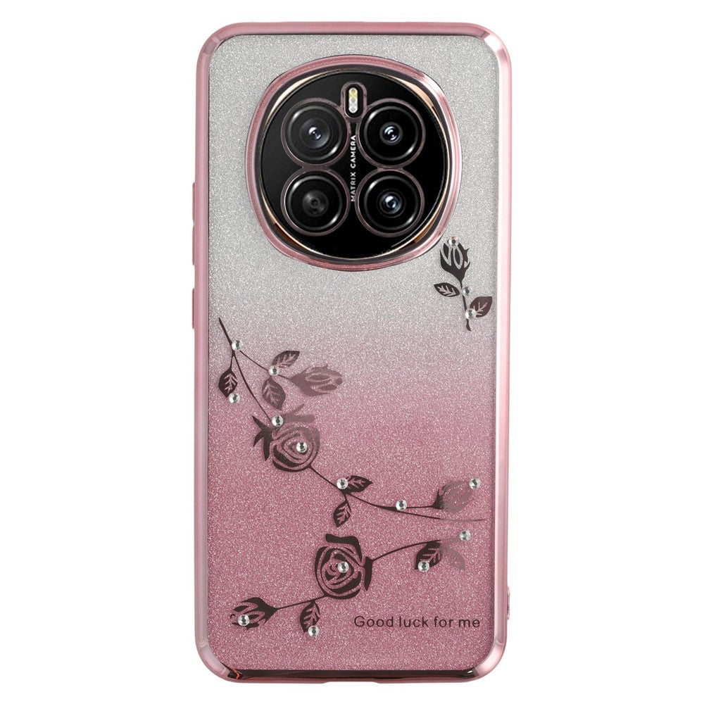 KADEM For Honor Magic7 5G Case Flower TPU Flexible Gradient Phone Cover