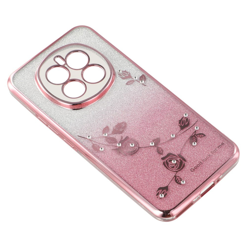 KADEM For Honor Magic7 5G Case Flower TPU Flexible Gradient Phone Cover