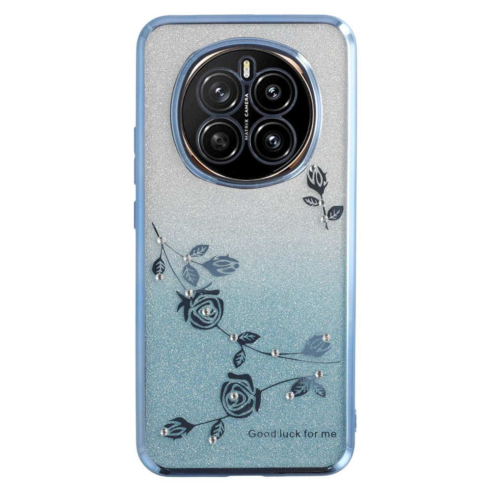 KADEM For Honor Magic7 5G Case Flower TPU Flexible Gradient Phone Cover