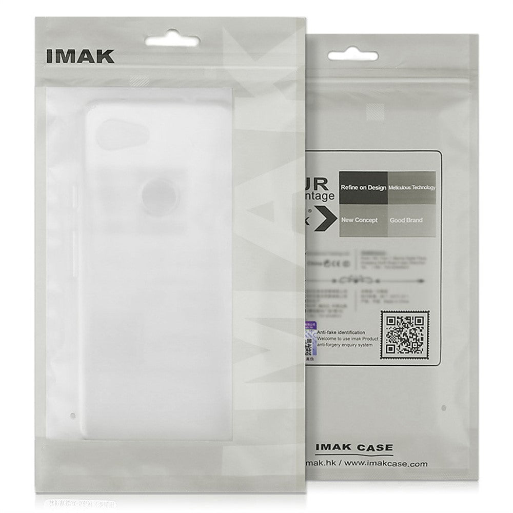 IMAK UX-5 Series Phone Cover for Xiaomi Poco F7 Ultra 5G / Redmi K80 Pro 5G Case Shockproof TPU Clear Slim Back Shell