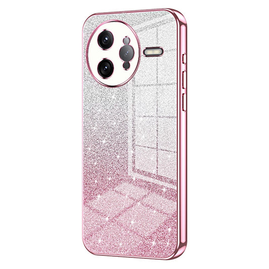 For Xiaomi Poco F7 Ultra 5G / Redmi K80 Pro 5G Case Electroplating Gradient Glitter TPU Phone Cover