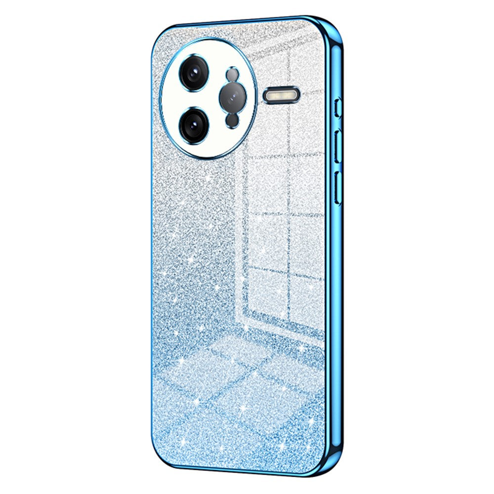 For Xiaomi Poco F7 Ultra 5G / Redmi K80 Pro 5G Case Electroplating Gradient Glitter TPU Phone Cover