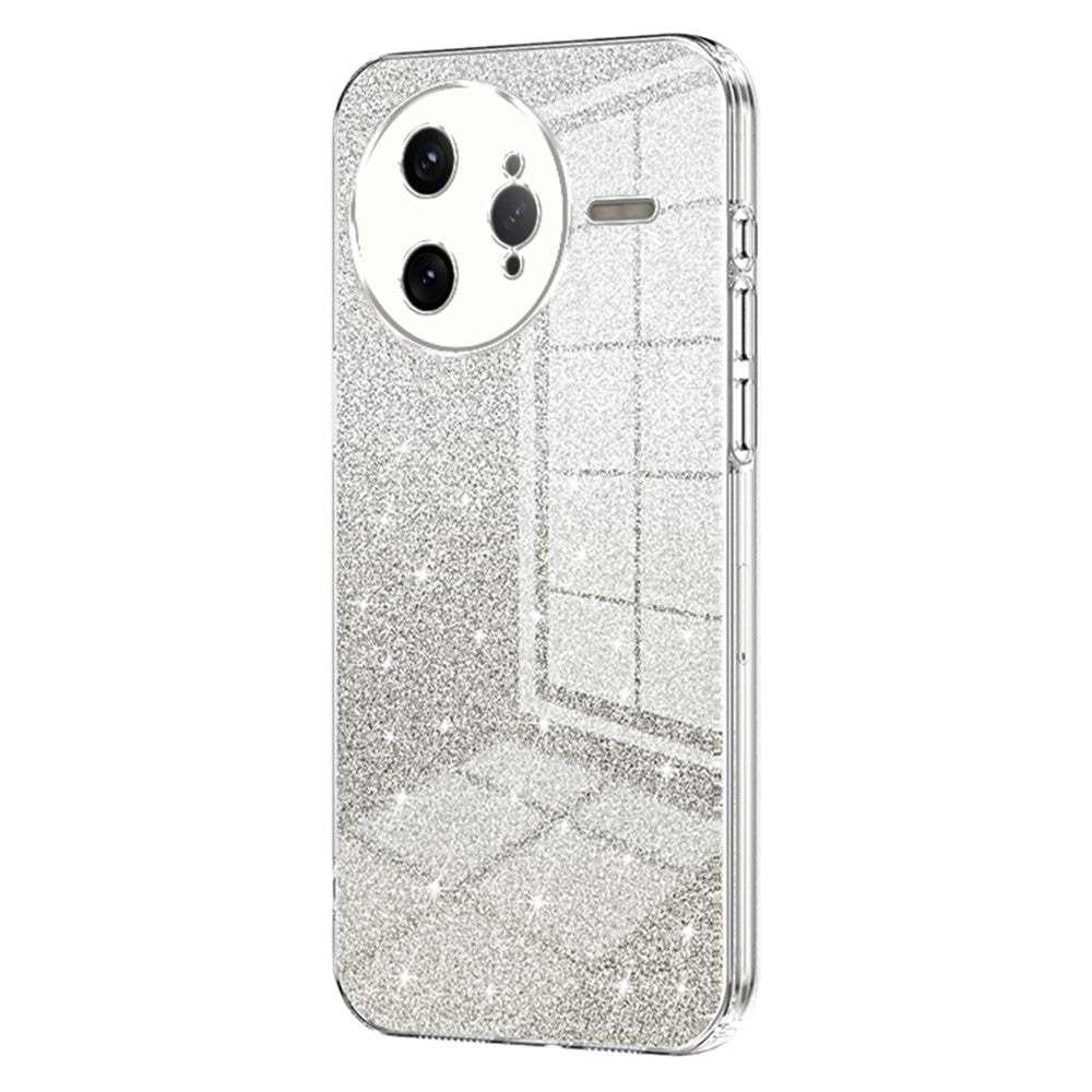For Xiaomi Poco F7 Ultra 5G / Redmi K80 Pro 5G Case Electroplating Gradient Glitter TPU Phone Cover