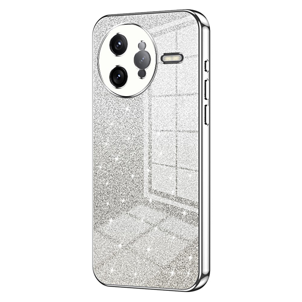 For Xiaomi Poco F7 Ultra 5G / Redmi K80 Pro 5G Case Electroplating Gradient Glitter TPU Phone Cover