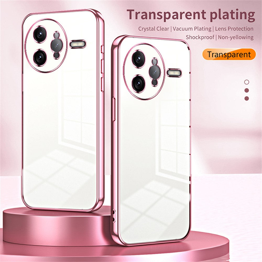 For Xiaomi Poco F7 Ultra 5G / Redmi K80 Pro 5G Case Electroplating Frame Soft TPU Phone Cover