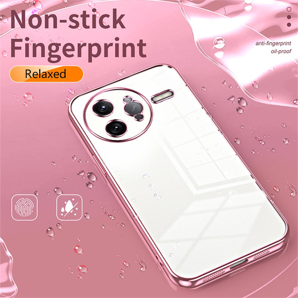 For Xiaomi Poco F7 Ultra 5G / Redmi K80 Pro 5G Case Electroplating Frame Soft TPU Phone Cover