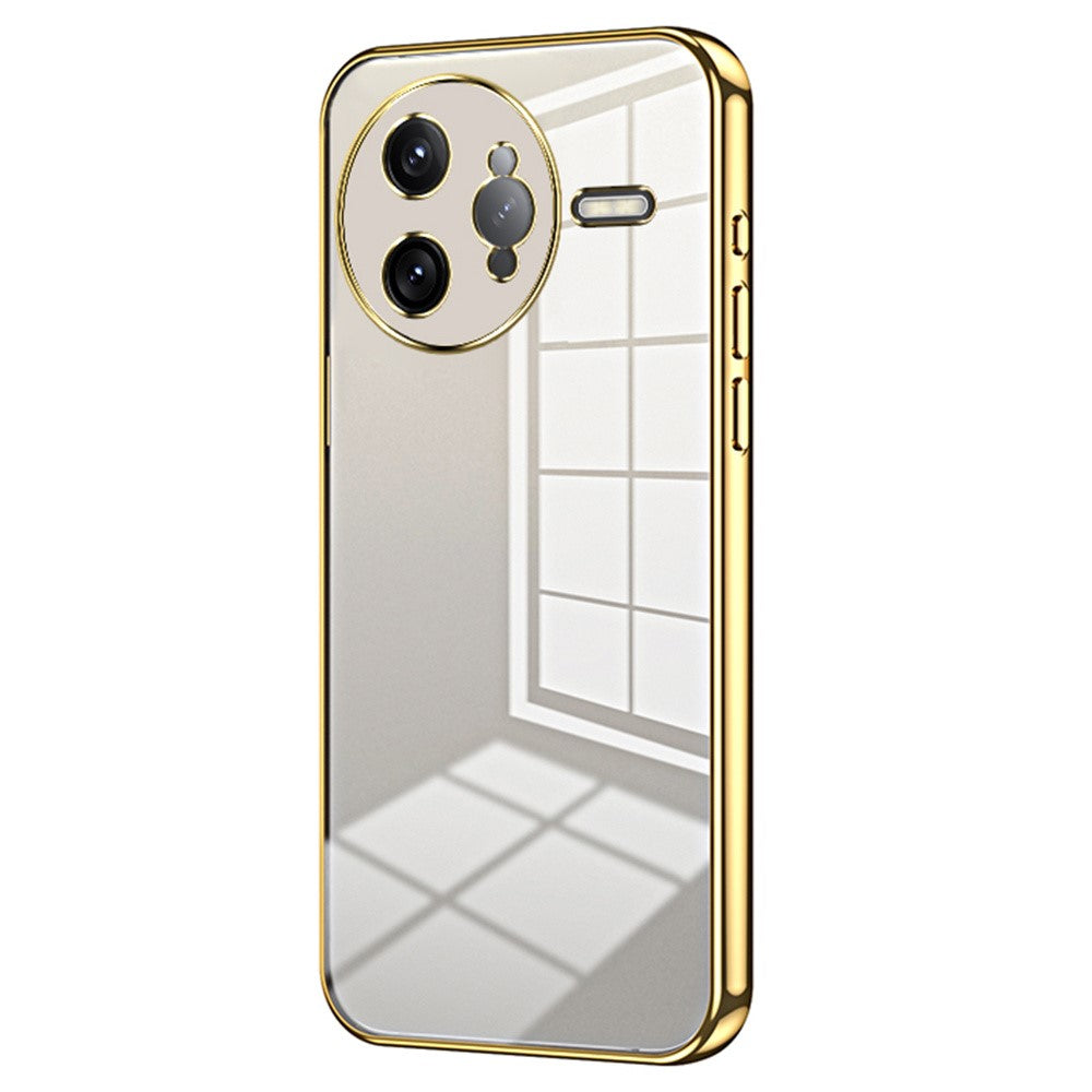 For Xiaomi Poco F7 Ultra 5G / Redmi K80 Pro 5G Case Electroplating Frame Soft TPU Phone Cover
