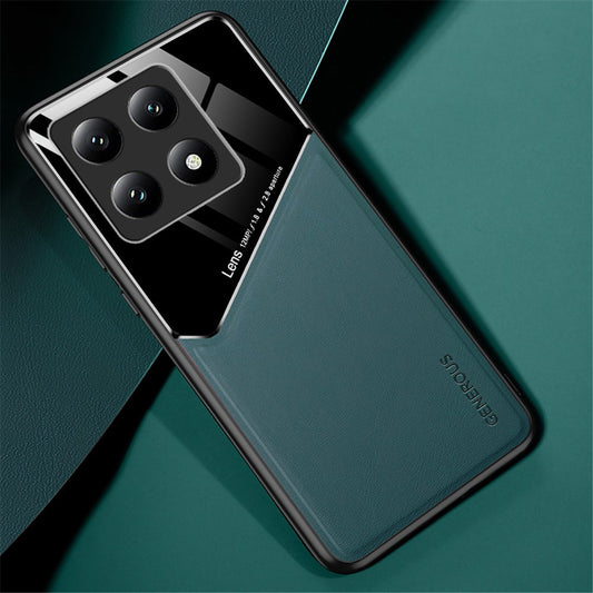 Xiaomi 14T Handyhülle – Lederbeschichtete PC+TPU