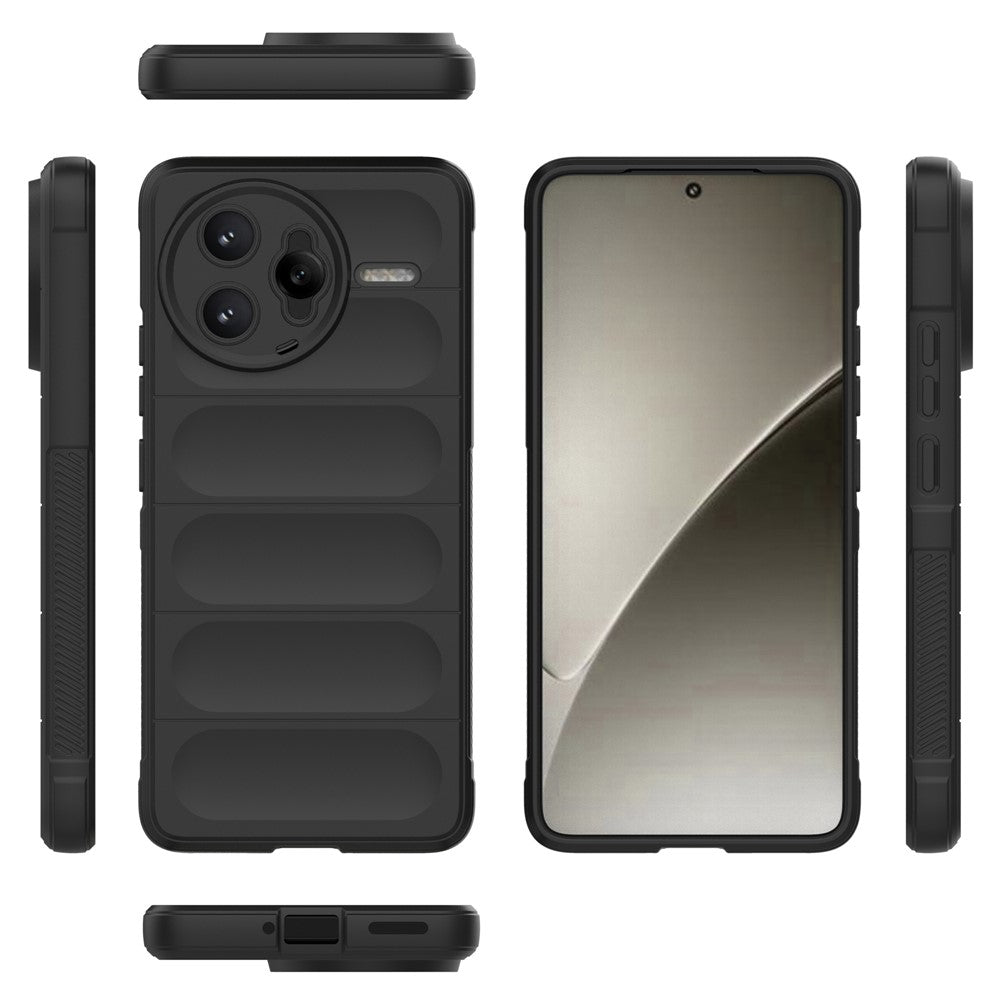 For Xiaomi Poco F7 Ultra 5G / Redmi K80 Pro 5G Case Anti-Drop Soft TPU Rugged Phone Back Cover