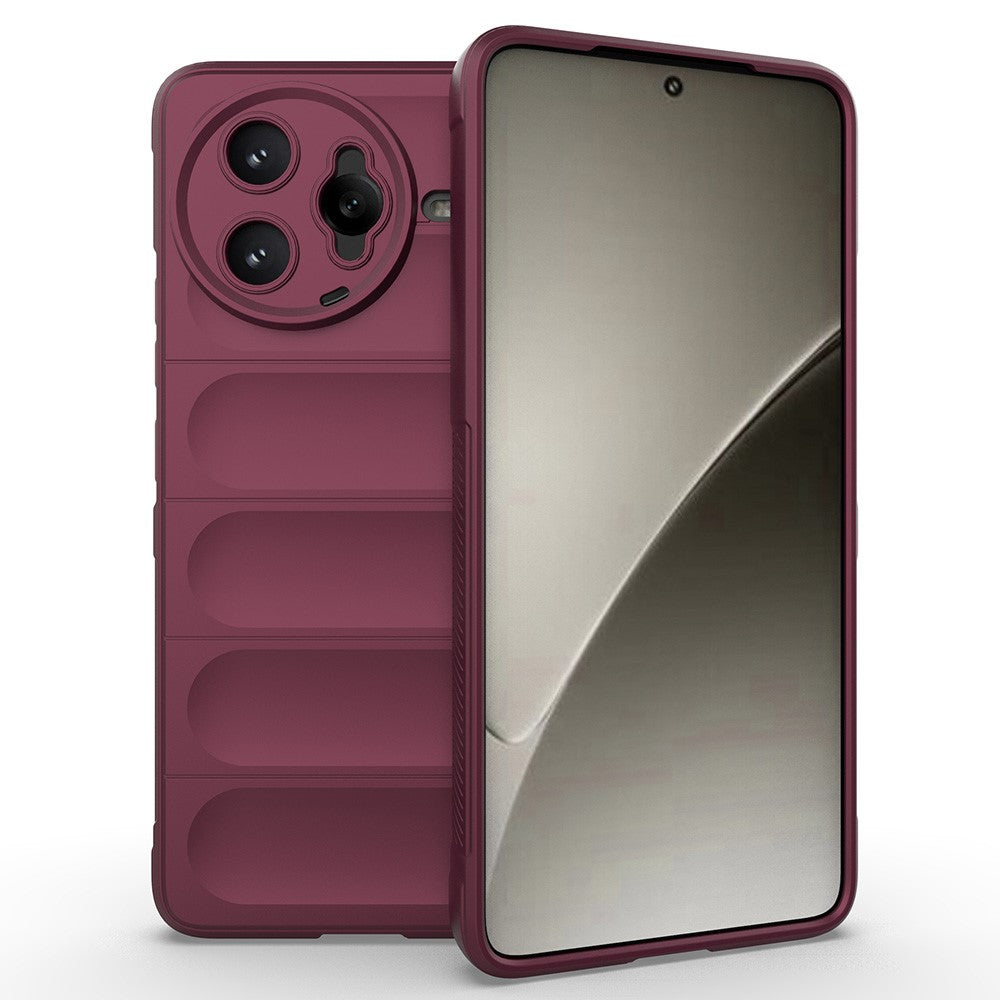 For Xiaomi Poco F7 Ultra 5G / Redmi K80 Pro 5G Case Anti-Drop Soft TPU Rugged Phone Back Cover