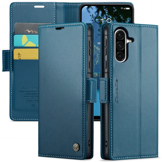 Galaxy A36 5G Glänzende Wallet-Hülle – RFID-Schutz & Ständer