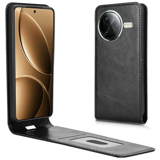 For Xiaomi Poco F7 Ultra 5G / Poco F7 Pro 5G / Redmi K80 5G / K80 Pro 5G Case with Card Slot Magnetic Vertical Flip Leather Phone Cover