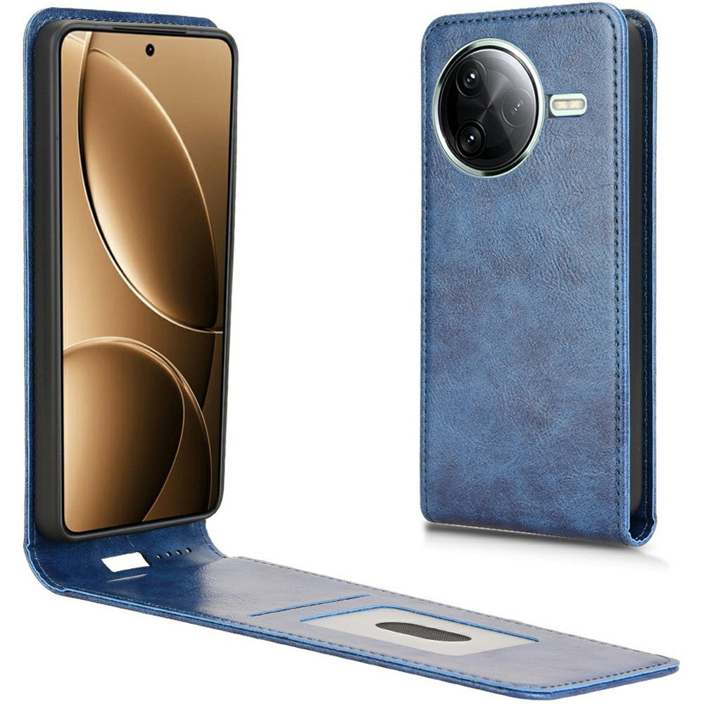 For Xiaomi Poco F7 Ultra 5G / Poco F7 Pro 5G / Redmi K80 5G / K80 Pro 5G Case with Card Slot Magnetic Vertical Flip Leather Phone Cover