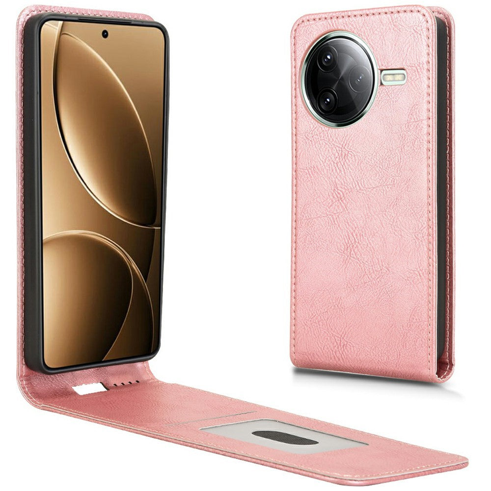 For Xiaomi Poco F7 Ultra 5G / Poco F7 Pro 5G / Redmi K80 5G / K80 Pro 5G Case with Card Slot Magnetic Vertical Flip Leather Phone Cover