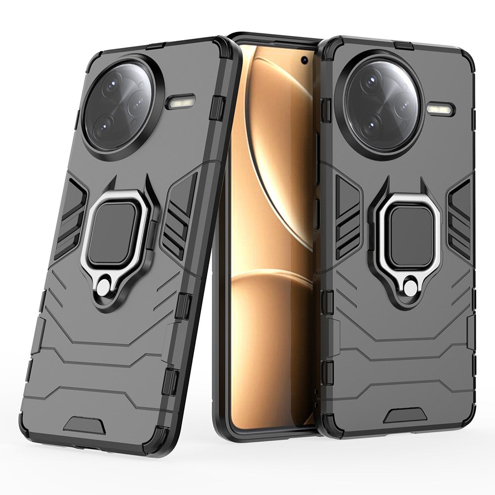 For Xiaomi Poco F7 Ultra 5G / Redmi K80 Pro 5G Case PC+TPU Protective Phone Cover with Ring Kickstand