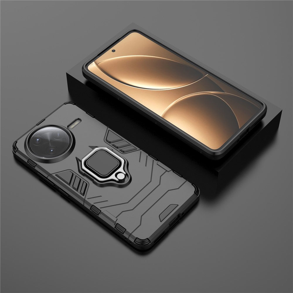 For Xiaomi Poco F7 Ultra 5G / Redmi K80 Pro 5G Case PC+TPU Protective Phone Cover with Ring Kickstand