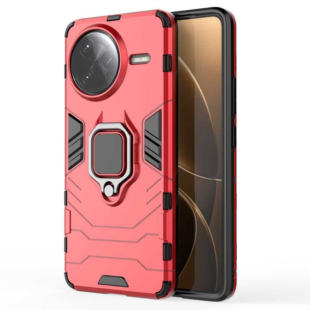 For Xiaomi Poco F7 Ultra 5G / Redmi K80 Pro 5G Case PC+TPU Protective Phone Cover with Ring Kickstand