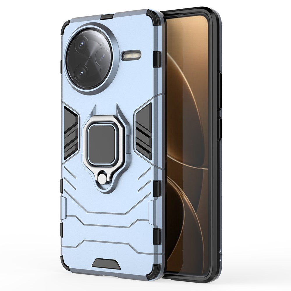 For Xiaomi Poco F7 Ultra 5G / Redmi K80 Pro 5G Case PC+TPU Protective Phone Cover with Ring Kickstand