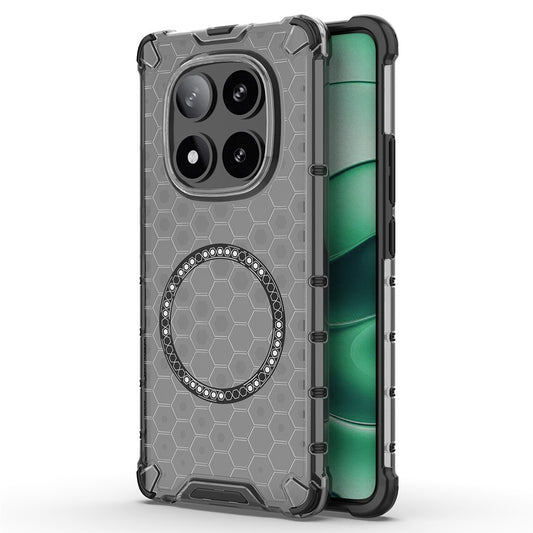 Xiaomi Redmi Note 14 Pro 5G / Xiaomi Poco X7 5G Handyhülle – Poco X7 5G Magnetische Wabendesign TPU + PC