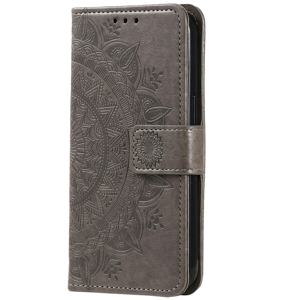 For Xiaomi Redmi Note 14 5G Case Imprinted Totem PU Leather Wallet Stand Phone Cover