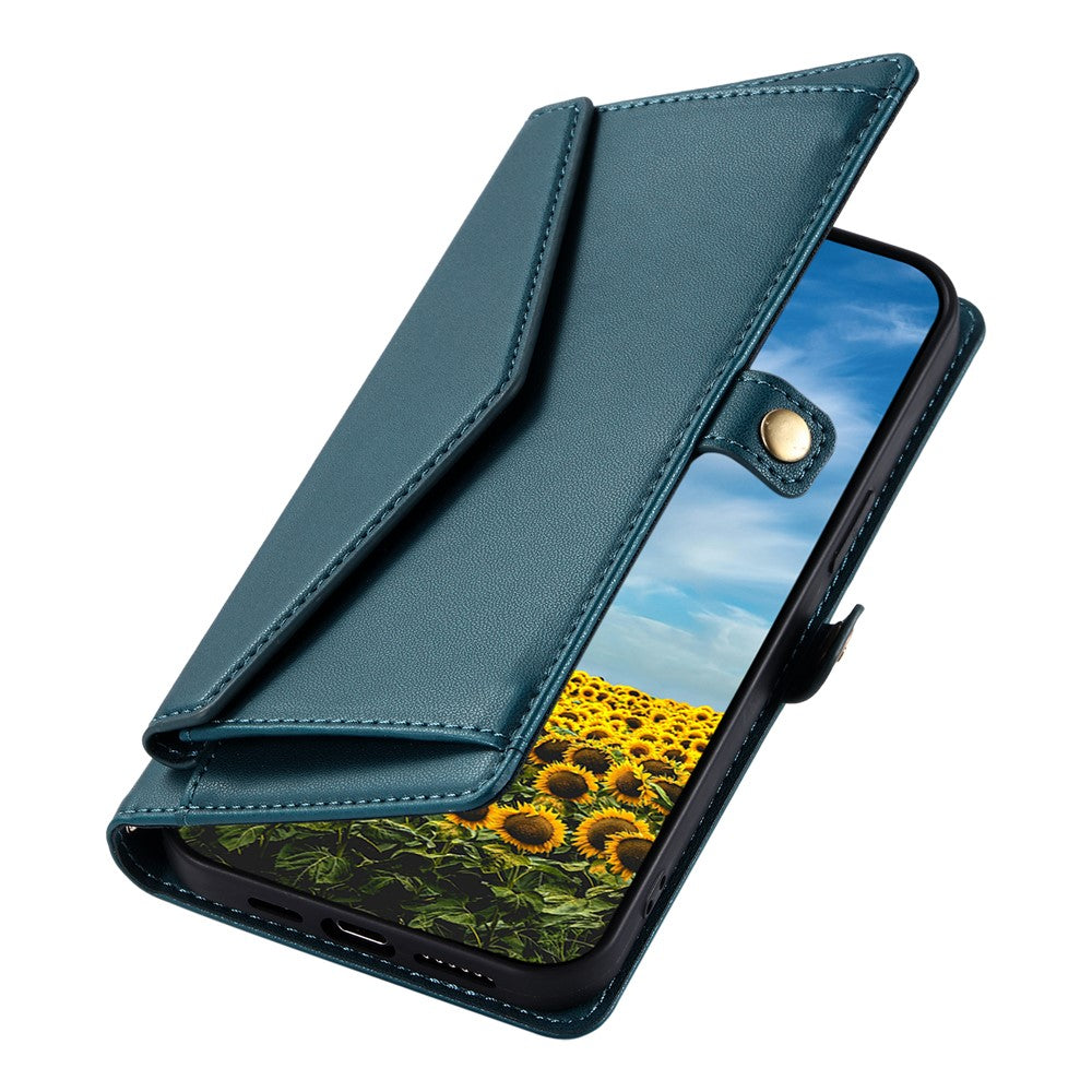 For Xiaomi Redmi Note 14 5G Leather Case Wallet Stand Phone Cover with Straps