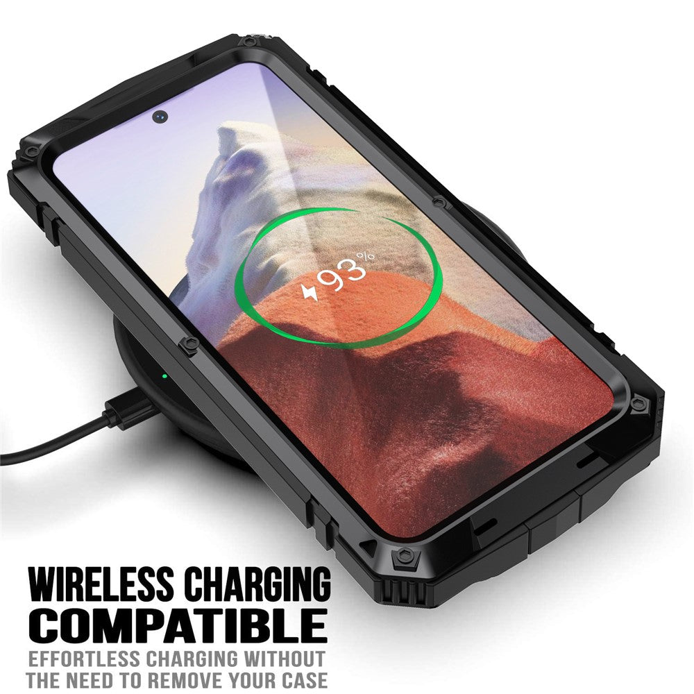 Galaxy S25 Schutzhülle – Stoßfest, staubdicht, mit gehärtetem Glas & Ständer