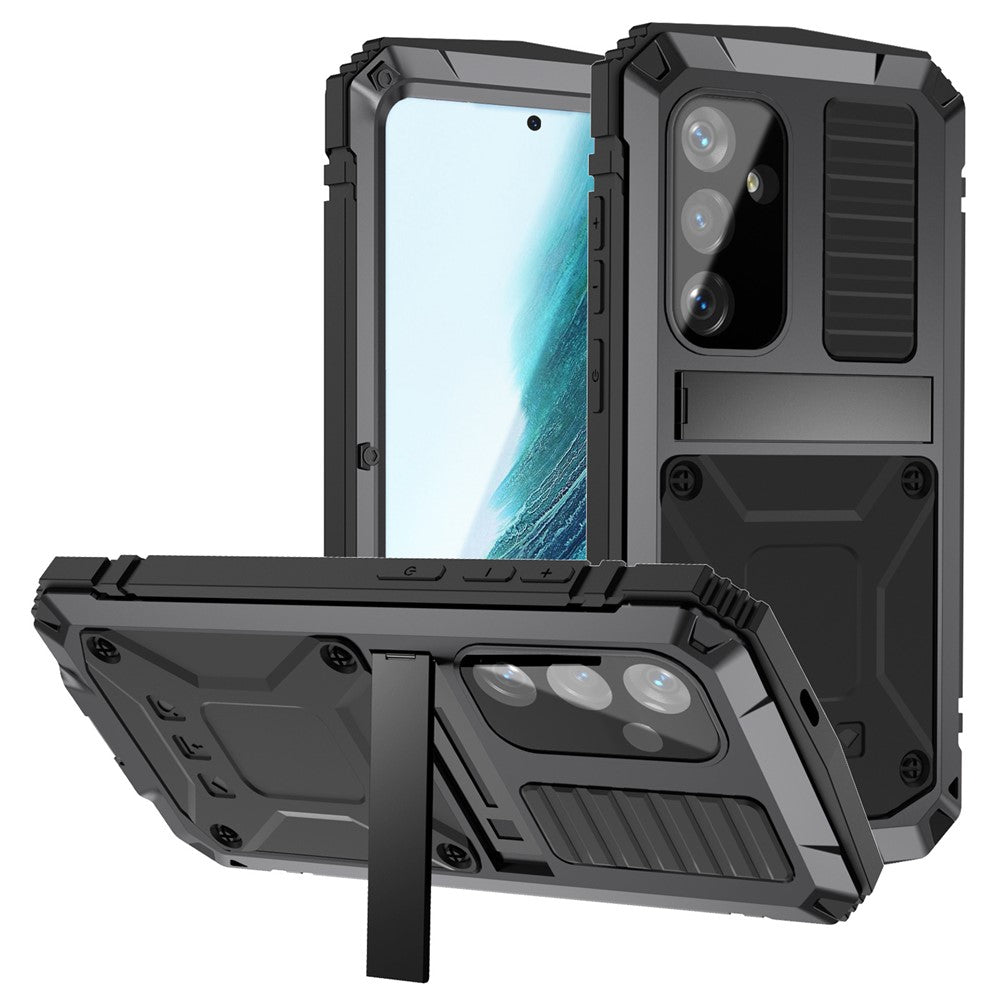 Galaxy S25 Plus Schutzhülle – Stoßfest, staubdicht, mit gehärtetem Glas & Ständer