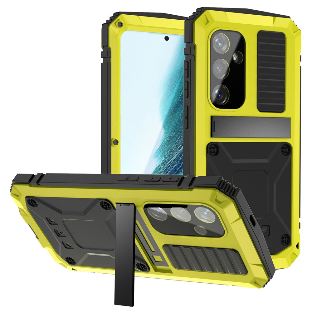 Galaxy S25 Plus Schutzhülle – Stoßfest, staubdicht, mit gehärtetem Glas & Ständer
