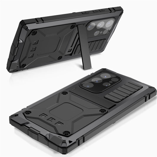 Galaxy S25 Ultra Schutzhülle – Stoßfest, staubdicht, mit gehärtetem Glas & Ständer