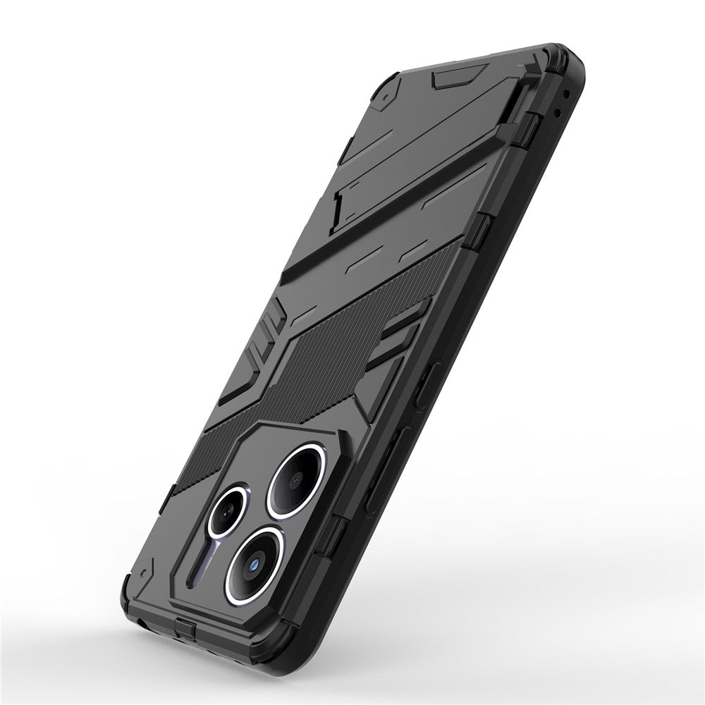 For Xiaomi Redmi Note 14 5G Case PC + TPU Shockproof Phone Cover with Kickstand