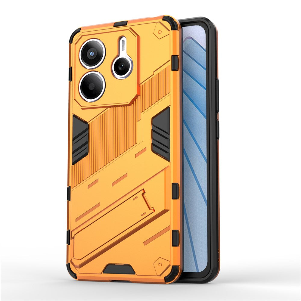 For Xiaomi Redmi Note 14 5G Case PC + TPU Shockproof Phone Cover with Kickstand