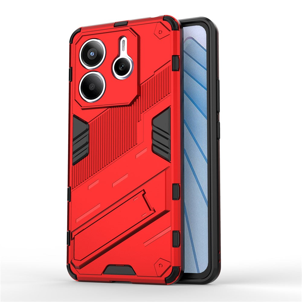For Xiaomi Redmi Note 14 5G Case PC + TPU Shockproof Phone Cover with Kickstand