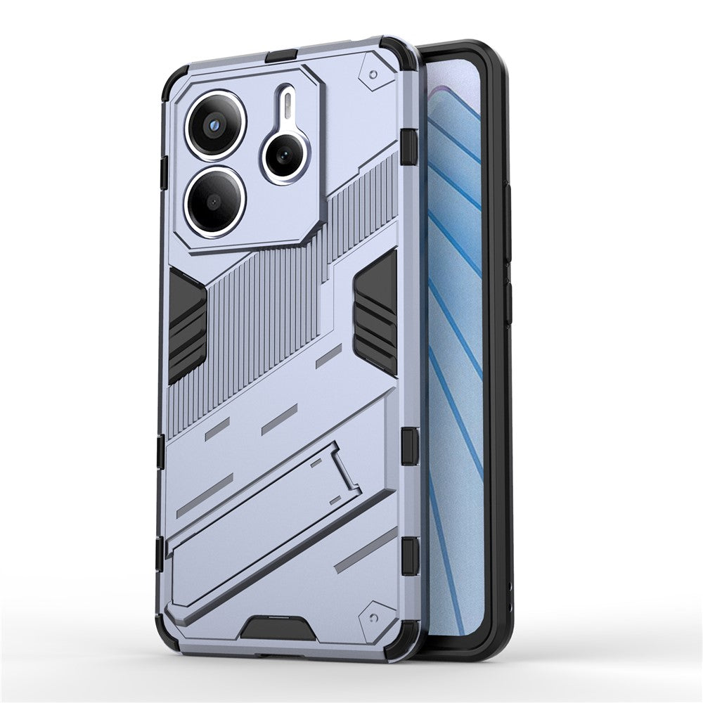 For Xiaomi Redmi Note 14 5G Case PC + TPU Shockproof Phone Cover with Kickstand